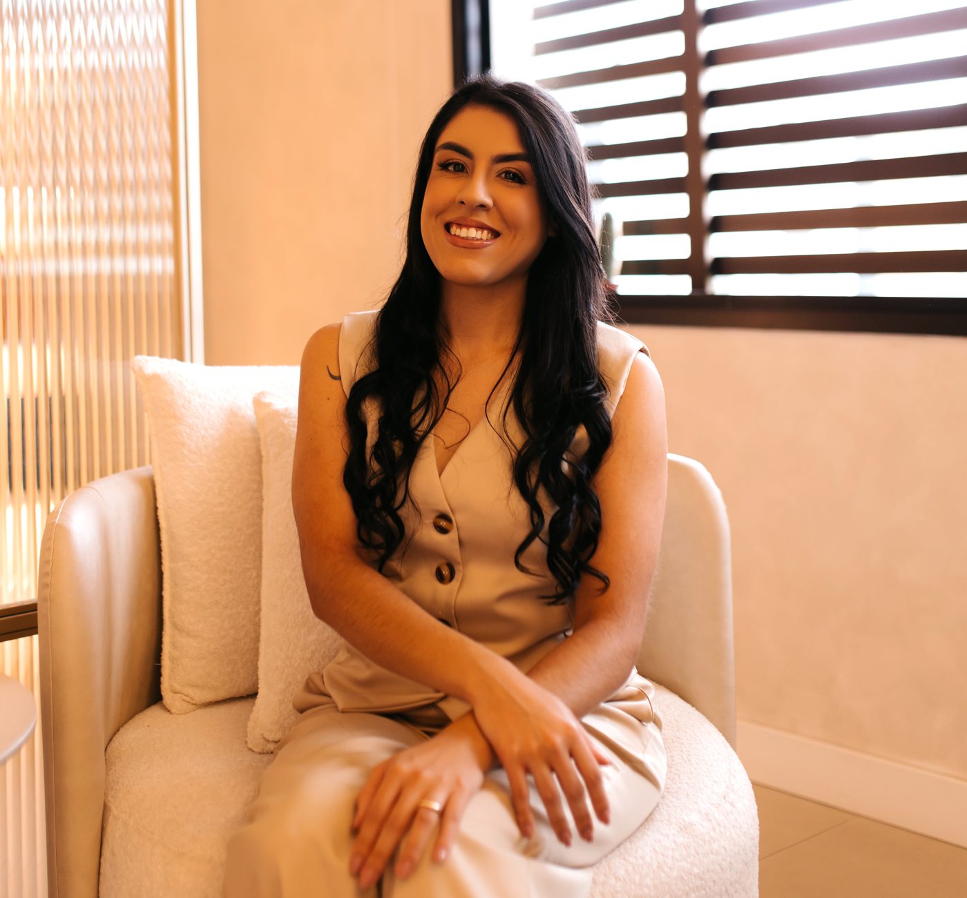Retrato de Aline Housni